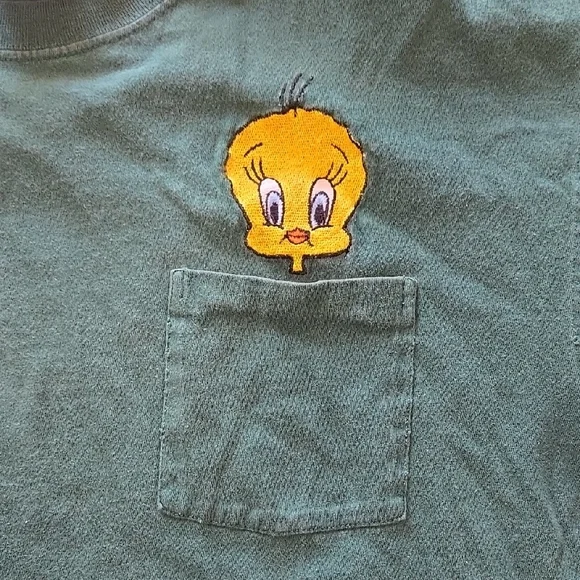 Green Tweety Bird T-Shirt - Picture 2 of 5